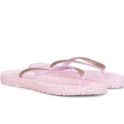 Ilse Jacobsen Glitter Flip Flops - Ballerina Pink