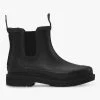 Ilse Jacobsen Short Rubber Boot - Black 2 Ilse Jacobsen Short Rubber Boot - Black