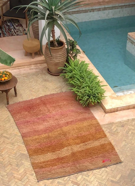 escape Ochre & Pink Boujad Rug escape Ochre & Pink Boujad Rug