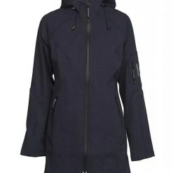 Ilse Jacobsen 3/4 Raincoat Indigo