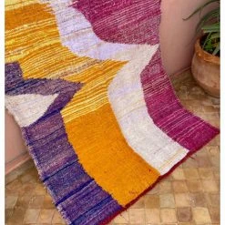 escape Doublesided Boucherouite Kilim L6