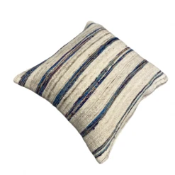 escape Blue Striped Kilim Cushion 14 escape Blue Striped Kilim Cushion