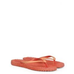 Ilse Jacobsen Glitter Flip Flops Indian Red