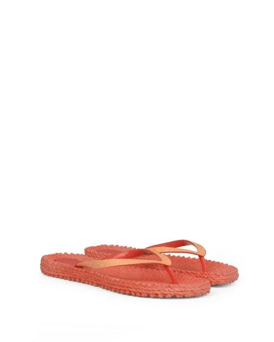 Ilse Jacobsen Glitter Flip Flops Indian Red Ilse Jacobsen Glitter Flip Flops Indian Red