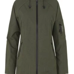 Ilse Jacobsen Long Raincoat - Army