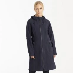 Ilse Jacobsen Ilse Jacobsen Long Black Raincoat 37L