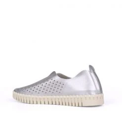 Ilse Jacobsen Tulip Slip On - Light Silver