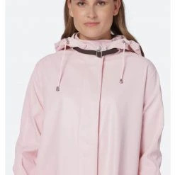 Ilse Jacobsen Light A Line Raincoat Lavender Pink 5 Ilse Jacobsen Light A Line Raincoat Lavender Pink