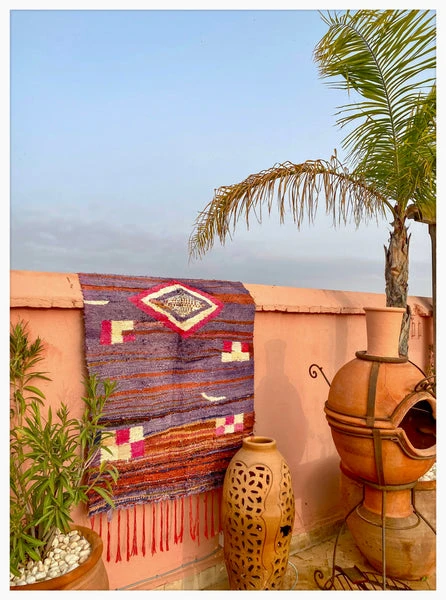 escape Doublesided Boucherouite Kilim S7 4 escape Doublesided Boucherouite Kilim S7