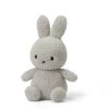 Miffy Light Grey Terry - 23cm Toy