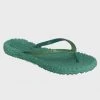 Ilse Jacobsen Glitter Flip Flops - North Green 2 Ilse Jacobsen Glitter Flip Flops - North Green