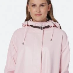 Ilse Jacobsen Light A-line Raincoat - Lavender Pink