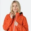 Ilse Jacobsen Warm Orange Raincoat 135b