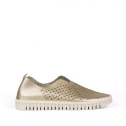 Ilse Jacobsen Gold Tulip Slip On