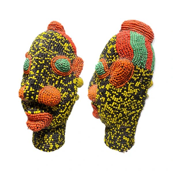 escape Small Beaded Tribal Heads From Cameroon 8 escape Small Beaded Tribal Heads From Cameroon