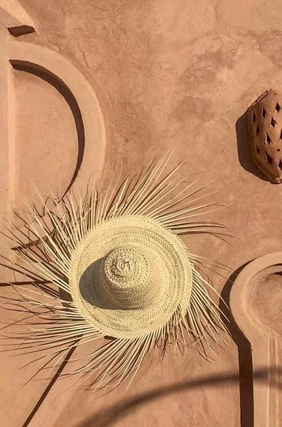 escape Palm Hat With Fringes escape Palm Hat With Fringes