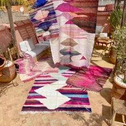 escape Doublesided Boucherouite Kilim S4 6 escape Doublesided Boucherouite Kilim S4