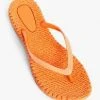 Ilse Jacobsen Glitter Flip Flops - Orange Spice 2 Ilse Jacobsen Glitter Flip Flops - Orange Spice