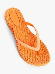 Ilse Jacobsen Glitter Flip Flops - Orange Spice 3 Ilse Jacobsen Glitter Flip Flops - Orange Spice