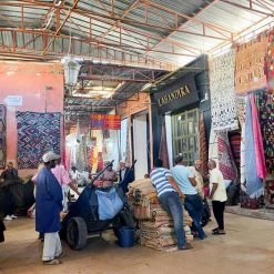 escape Vintage Boucherouite Kilim 185 125 4 escape Vintage Boucherouite Kilim 185 125