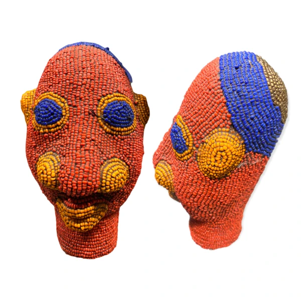 escape Small Beaded Tribal Heads From Cameroon 9 escape Small Beaded Tribal Heads From Cameroon