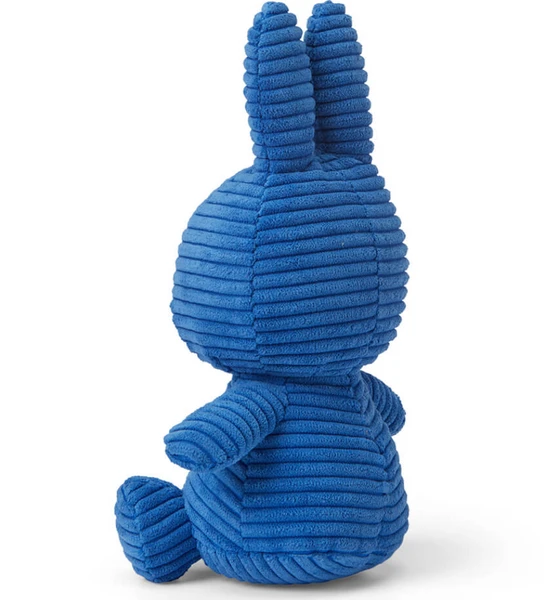 Miffy 23cm Cobalt Blue Corduroy Bunny Miffy 23cm Cobalt Blue Corduroy Bunny