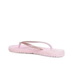 Ilse Jacobsen Glitter Flip Flops - Ballerina Pink