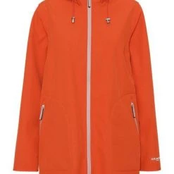 Ilse Jacobsen Warm Orange Raincoat 135b