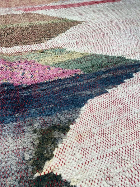 escape Doublesided Boucherouite Kilim L5 escape Doublesided Boucherouite Kilim L5