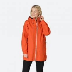 Ilse Jacobsen Warm Orange Raincoat 135b