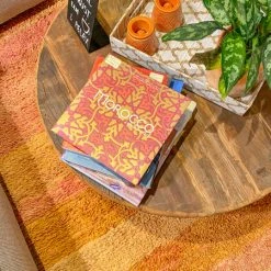 escape Ochre & Pink Boujad Rug 8 escape Ochre & Pink Boujad Rug