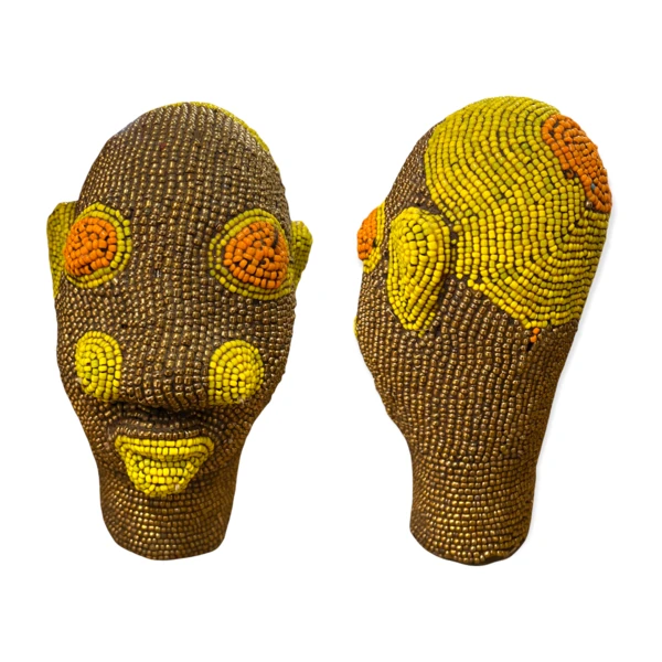 escape Small Beaded Tribal Heads From Cameroon 11 escape Small Beaded Tribal Heads From Cameroon