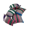 escape Grey Colored Striped Kilim Cushions
