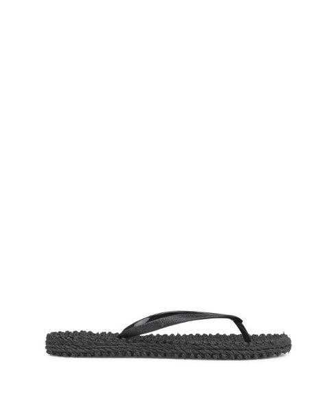 Ilse Jacobsen Glitter Flip Flops - Black Ilse Jacobsen Glitter Flip Flops - Black