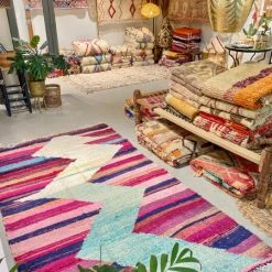 escape Doublesided Boucherouite Kilim L7