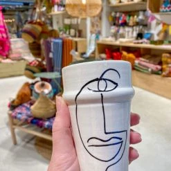 escape Handpainted Face Mug 9 escape Handpainted Face Mug