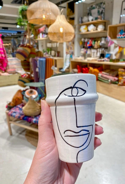 escape Handpainted Face Mug 6 escape Handpainted Face Mug