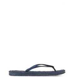 Ilse Jacobsen Indigo Glitter Flip Flops