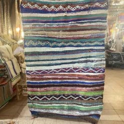 escape Striped Boucherouite Kilim 8 escape Striped Boucherouite Kilim