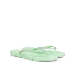 Ilse Jacobsen Glitter Flip Flops - Dusty Aqua