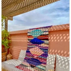 escape Doublesided Boucherouite Kilim S4