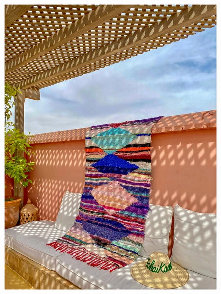 escape Doublesided Boucherouite Kilim S4