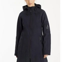 Ilse Jacobsen 3/4 Raincoat Indigo