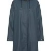 Ilse Jacobsen Soft Shell Raincoat With Detachable Hood - Orion Blue