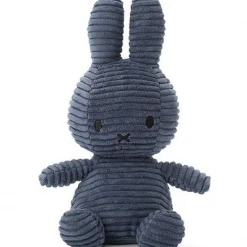 Miffy 24cm Dark Blue Corduroy Toy