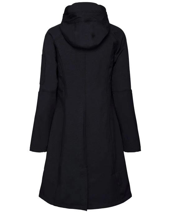 Ilse Jacobsen Dark Indigo Long Raincoat Ilse Jacobsen Dark Indigo Long Raincoat