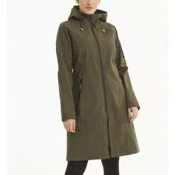 Ilse Jacobsen Army Long Raincoat