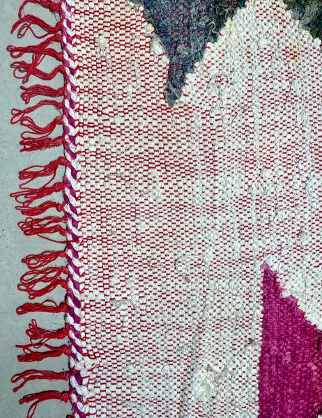 escape Doublesided Boucherouite Kilim L5 escape Doublesided Boucherouite Kilim L5