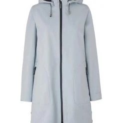 Ilse Jacobsen Raincoat White Blue