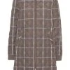Ilse Jacobsen ART06 Tartan Padded Quilt Coat Falcon